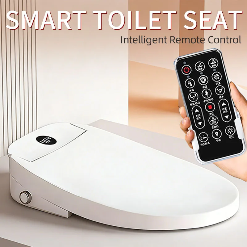 

Smart Display Constant Temperature Remote Control Electric Multifunctional Toilet Seat Water Temperature and Pressure Adjustment