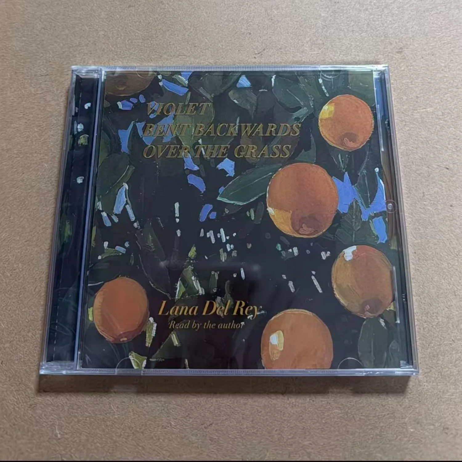 

Violet Bent Backwards Over The Grass Poetry Spoken Word CD Album Citrus Painting Cover Atmospheric Collectible Record