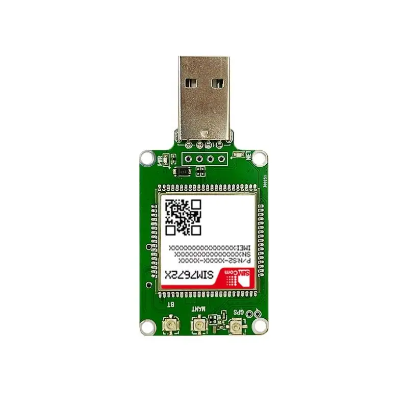 Original SIMCom SIM7672G LTE 4G USB Dongle Global band LTE CAT1 4G Module SIM7672G-LNGV SIM7672G-MNGV GNSS Optional