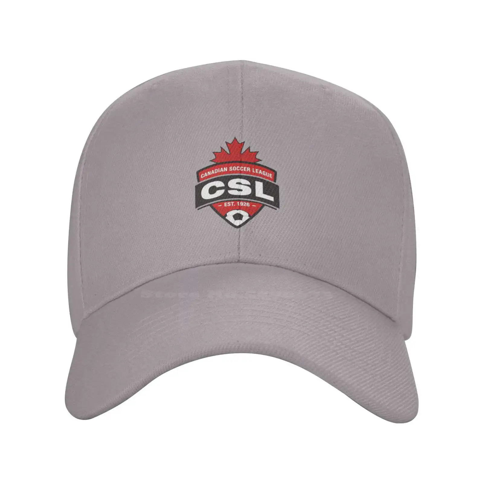 Canadian Soccer League (CSL) Logo Quality Denim cap Knitted hat Baseball cap