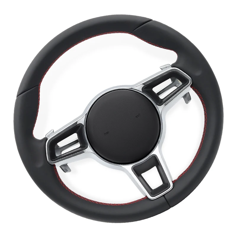 

Customized Steering Wheel For Porsche Cayenne Boxster Panamera Cayman 911 991 992 970 997 981 958 GT2 GT3 GT4 RS Car Accessories