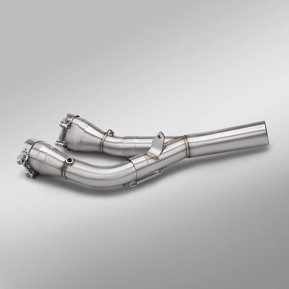 

Suitable for S1000RR S1000-RR BMW motorcycle mid section exhaust modification manifold dual outlet exhaust pipe 2019-2025