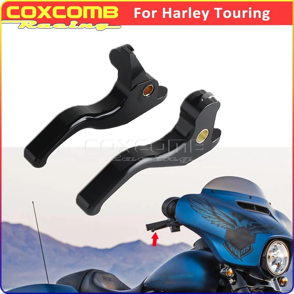 Hand Control Lever For Harley Touring Road King CVO/SE FLHRSE FLHRSE5 FLHRSE4 Fat Boy S FLSTFBS Motorcycle Brake Clutch Levers