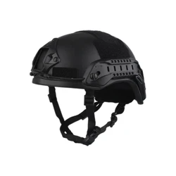 Emersongear Tactical ACH MICH 2001 Hunting Helmet Middle Covered ABS TC 2001 Helmet Advanced w NVG Shroud Side Rail Hand Protect