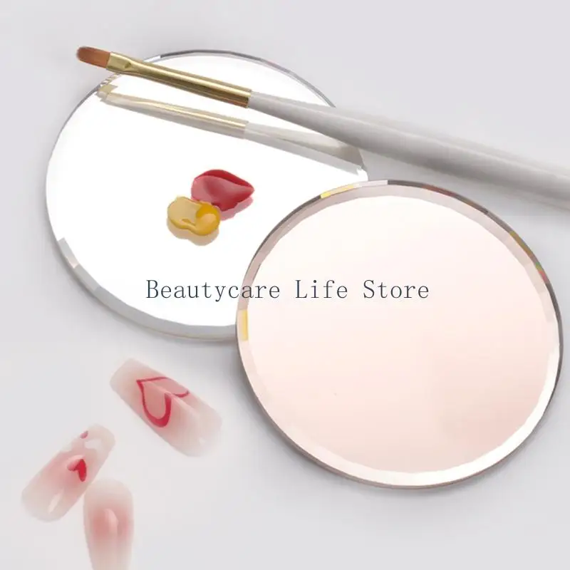 

652C polishes Mixing Palette Durability Plastic Construction MultiFunctional Color Blending Zones Areas Easy Cleaning