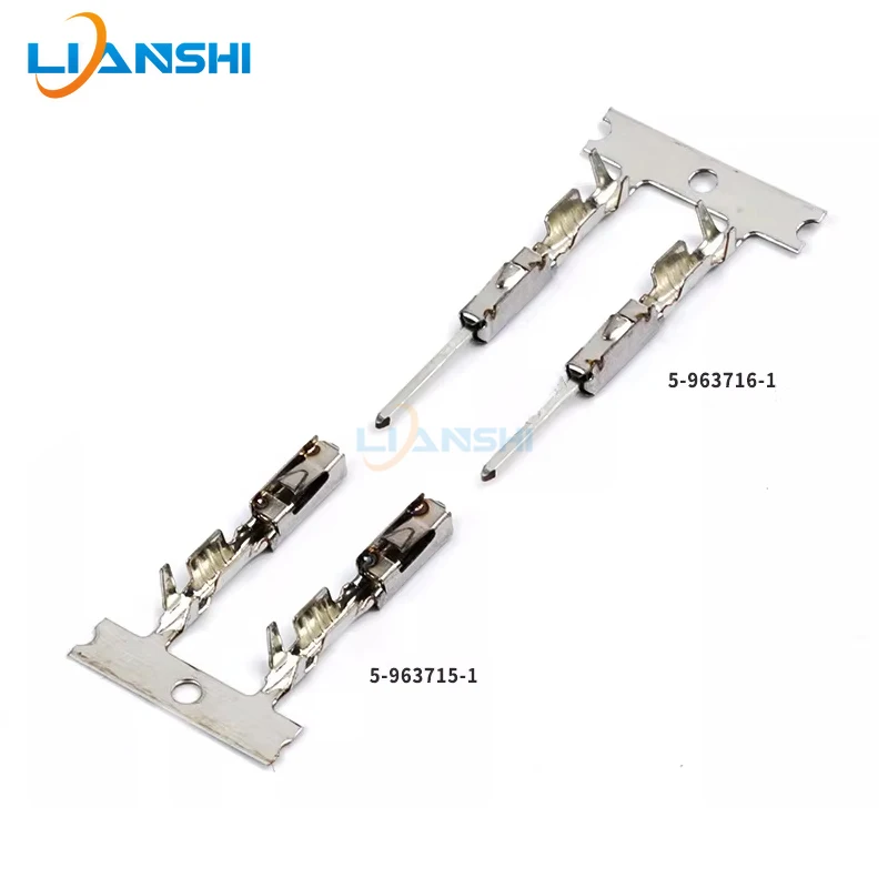 5-963716-1 Automotive connector is applicable to BMW high-fidelity speakers with 0.64 terminals. 5-963715-1  DJ614-0.6 0.6A