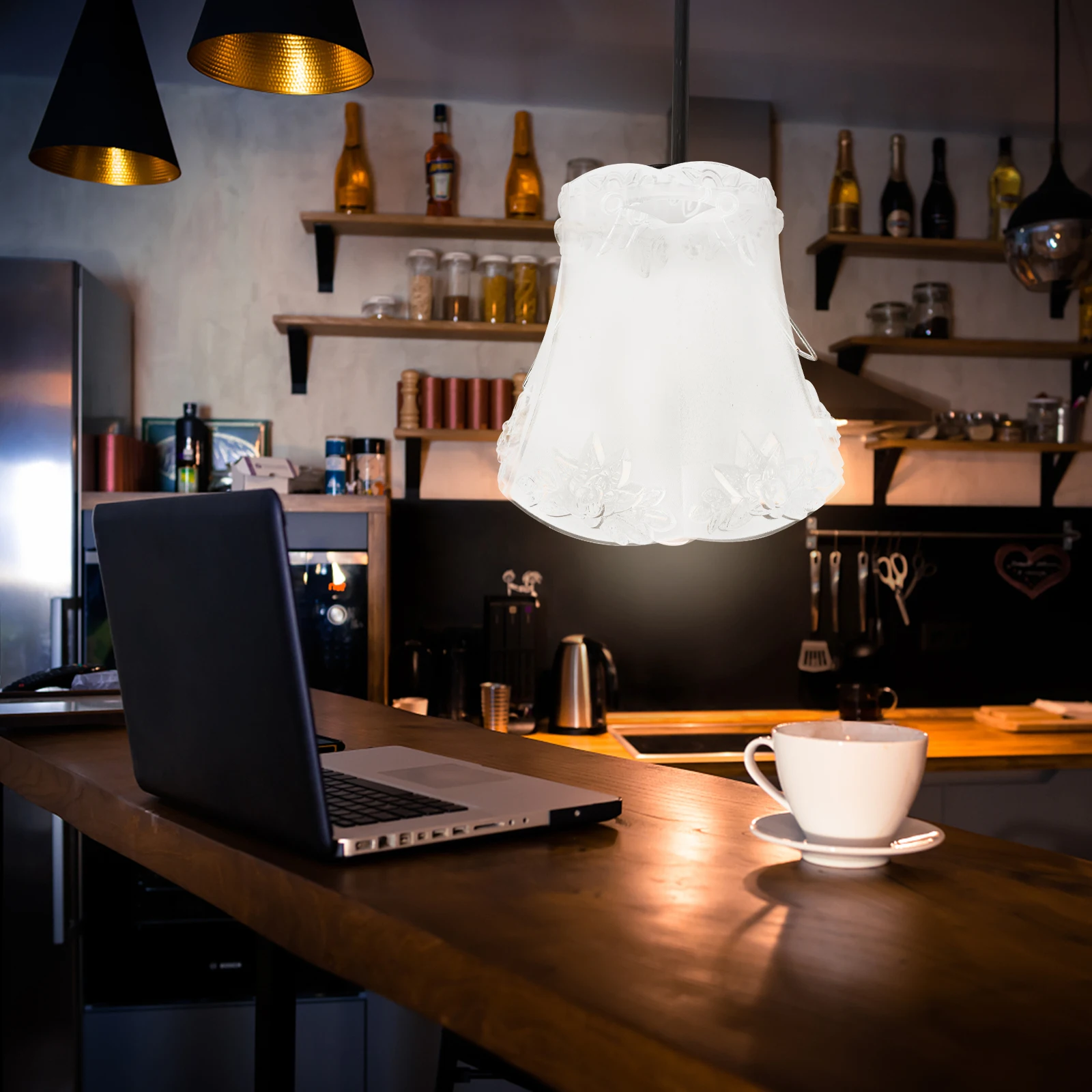 

Colorful Lamp Shades Chandelier Pendant Light Cover Decorative Home Lighting Accessory Acrylic Clear Wall Sconce Shades For