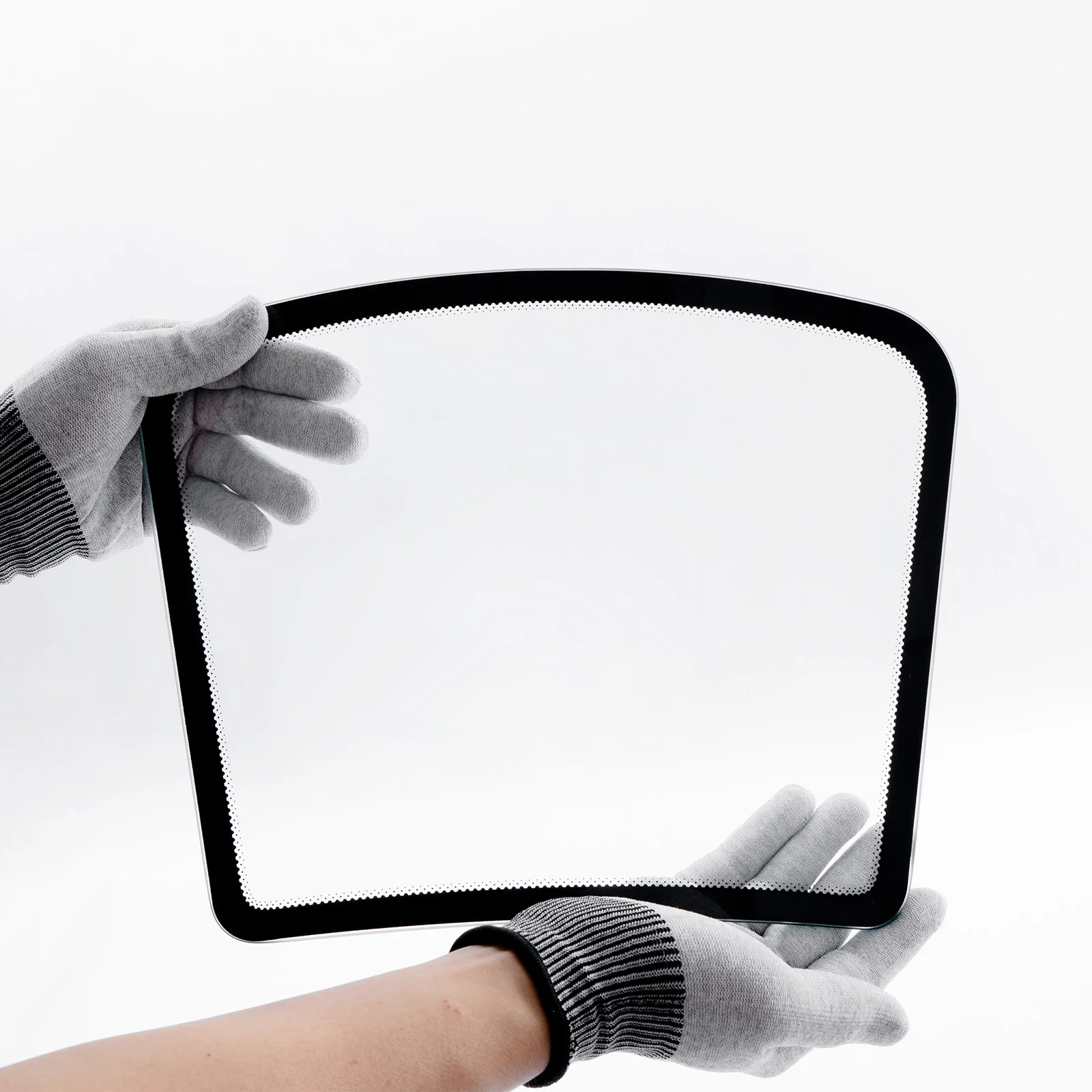 Tempered Glass Mini Car Windshield Display Model Window Tint Sample Board for Window Film PPF Vinyl Wrap Auto Detailing Display