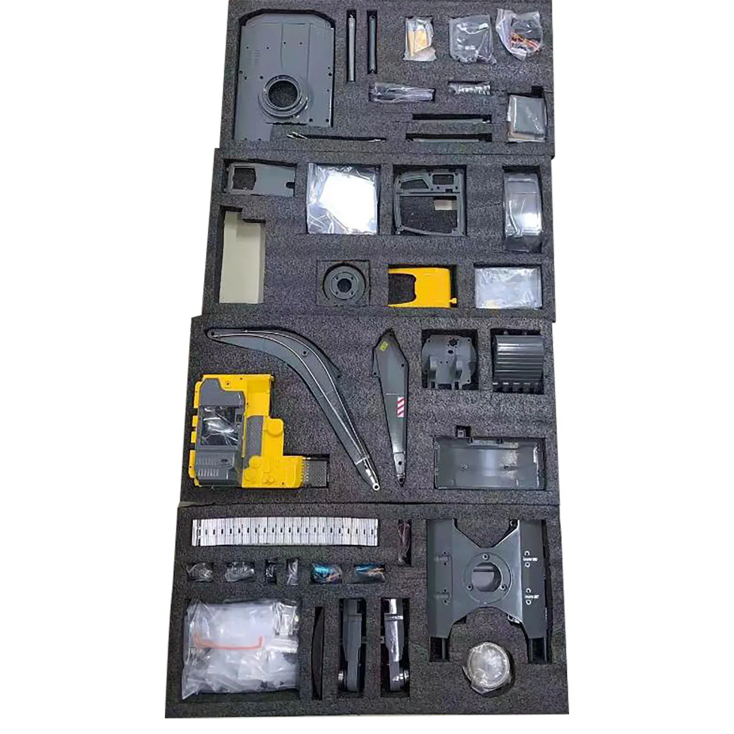 

Double E EC160E KIT 1/14 Alloy RC Hydraulic Excavator Wireless Control Diggers Brushless Motor Unassembled Engineering Vehicle