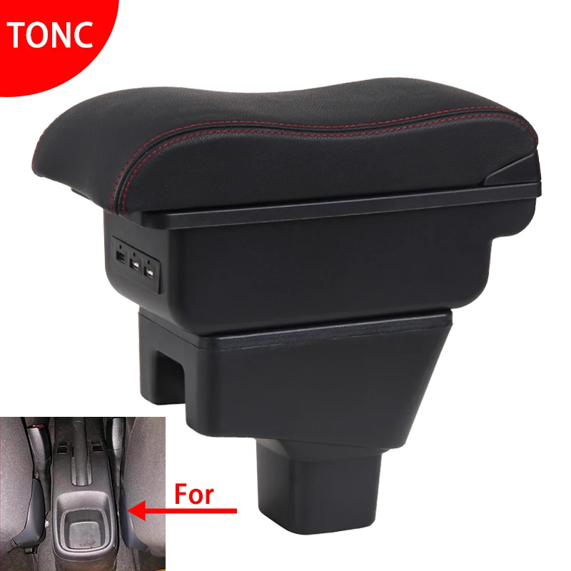 For SUZUKI SX4 Armrest Interior Parts Car Armrest box Retrofit parts Storage box Car Accessories Interior details USB