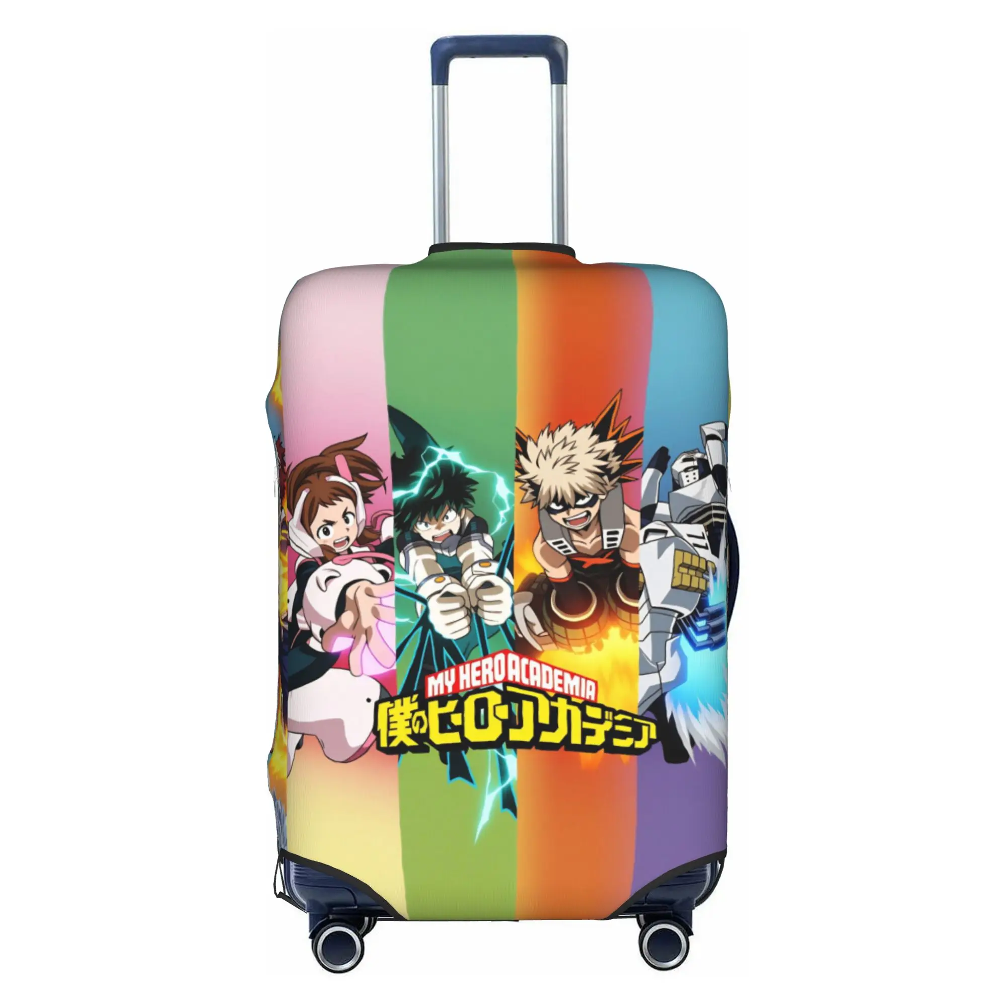 Cute My Hero Academias Anime Japan Manga Luggage Cover Protector Elastic  Travel Suitcase Covers