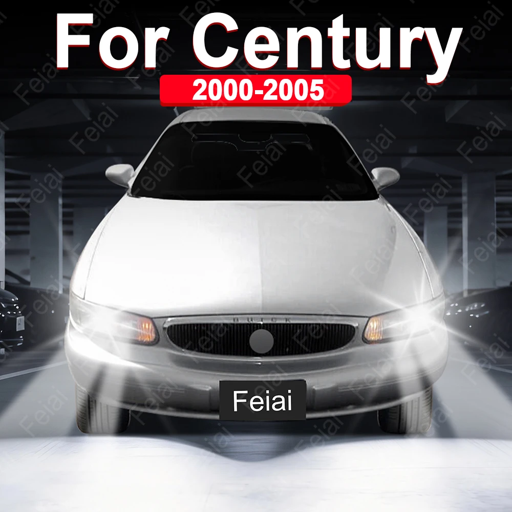 LED Headlight Bulb For Buick Century Accessories Car Headlights LED Auto Headlamp Century 2000 2001 2002 2003 2004 2005 2PCS
