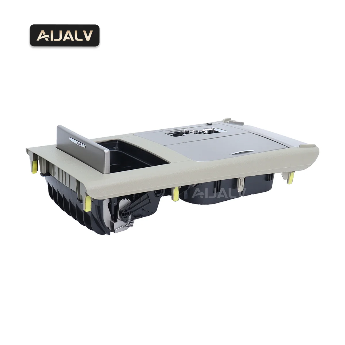 ฝาครอบแผงคอนโซลกลาง ชุดแต่งขอบ ฝาครอบ สำหรับ Toyota Camry 2006 ถึง 2010 ชุดเปลี่ยนตำแหน่งเกียร์อัตโนมัติ