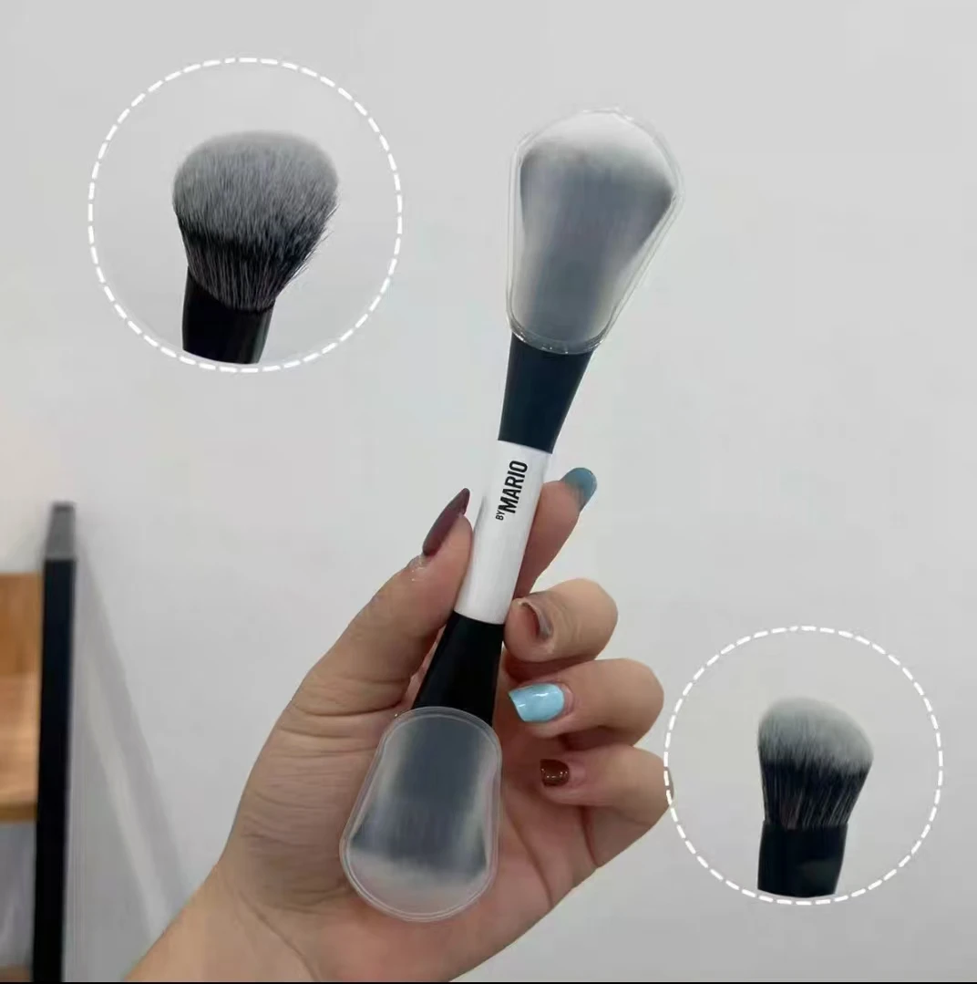 

2 in 1 Highlight Blush Makeup F4 EF1 E6 Brush Ambient Soft Glow Blush Brush Soft Fiber Hair Fashion Face Eyeshadow Brush