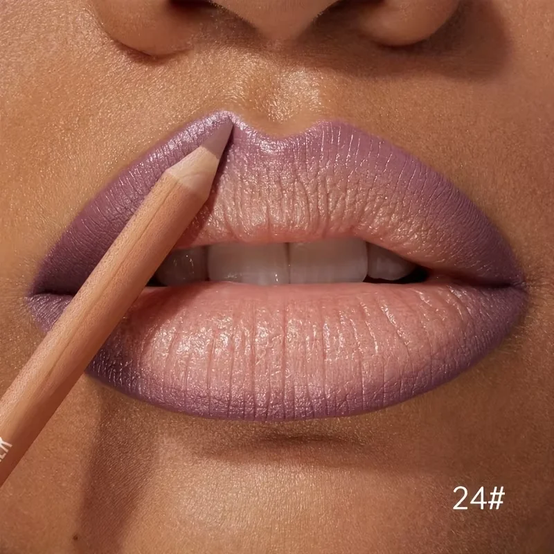 ปากกาเขียนขอบปากเนื้อแมท เขียนง่าย สีติดทน ช่วยให้รูปทรงริมฝีปากคมชัด ต้องมีสำหรับมือใหม่ แพ็คเดี่ยว