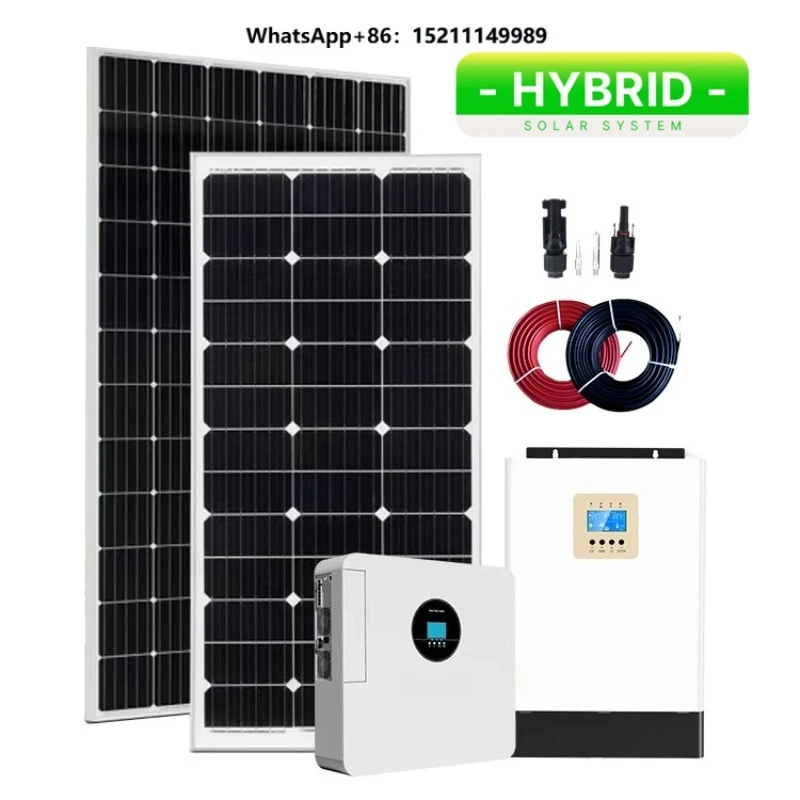 10kw Off-Grid Solar Panel System Solar Generator 5000 Watt with Monocrystalline Panel and Inverter