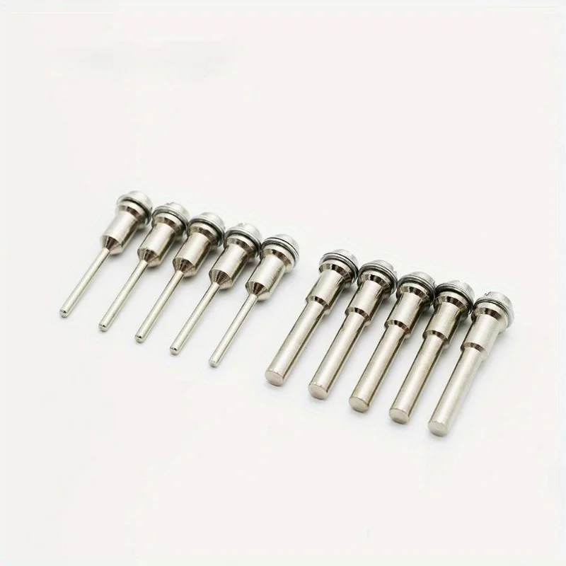 Haste de mandril para lâmina de serra, 1/8 "1/4", haste de conexão para moedor dremel, acessório rotativo, haste de extensão com 10 peças