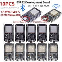 ESP32 Development Board ESP-WROOM-32 ESP32-S ESP32 Bluetooth Wifi CP2102 CH340C Bluetooth Module ESP32 Nodemcu ESP 32 Type C USB