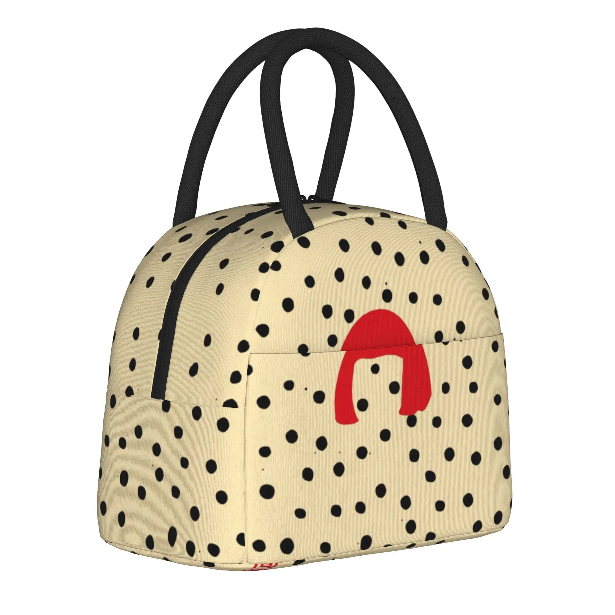Yayoi Kusama Artist Insulated Lunch Bags Thermal Bag Reusable,Lunch Container Large Tote Lunch Box Food Storage Bags Picnic