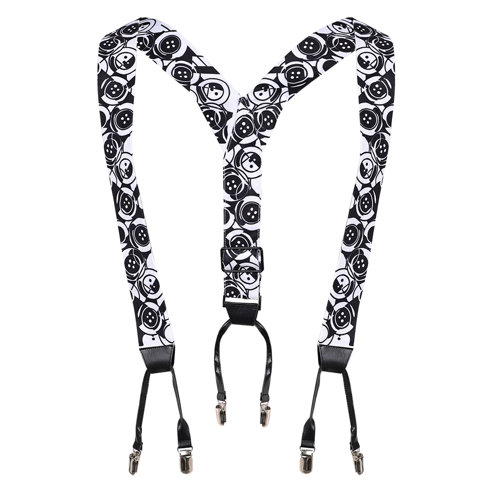 Stanley Cosplay Shoulder Strap Necktie Movie The Mask Fantasia Back Strap Tie Halloween Carnival Roleplay Costume Accessories - Image 2