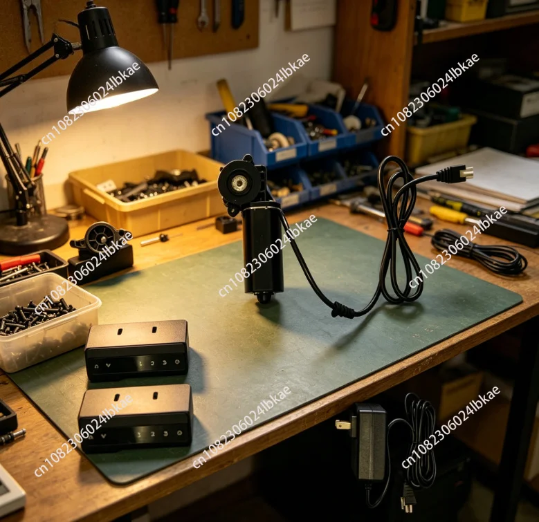 Manual Control Lifting Table Motor Set 94A10 40kg Capacity 107RPM 6MM/8MM Hexagonal Hole