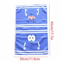 Cartoon Expression Soft Towel Cute Printing Quick-drying Double-sided Velvet Absorbent Towel Bath Wash Face Towel For Children 5