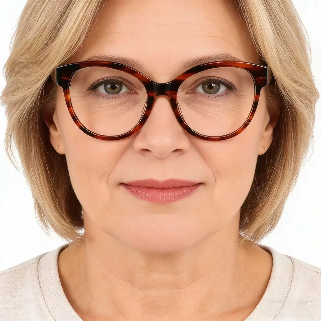 

Y.BBY-X Cat Eye Acetate Glasses Frame for Woman Optical Computer Reading Glasses Custom Prescription Eyeglasses for Women