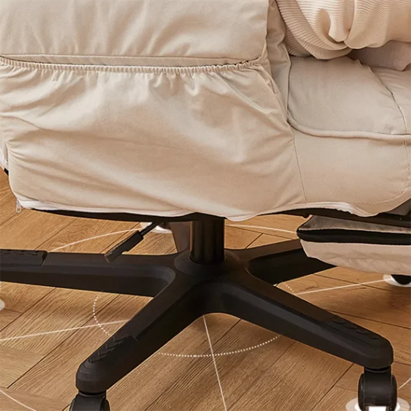 Silla De Oficina De lujo para juegos De ordenador móvil, cómoda Silla De Oficina ergonómica para comedor, decoración del hogar