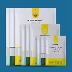 Potentate 100% Cotton Watercolor Paper 300g Professional Water Color Paper Artist Acid free for Painting School Supplies