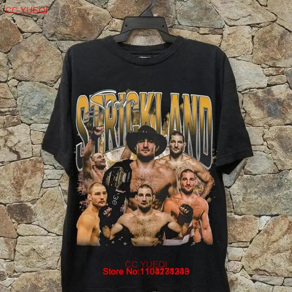 Sean Strickland Poster shirt for fsn sale all size Men S-5XL Tee 1HN4521