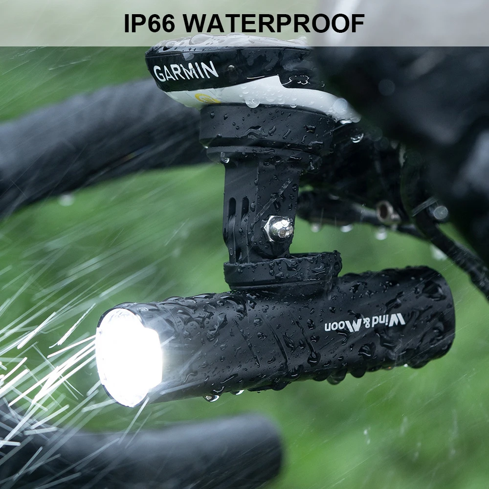 Bicycle light Bike Light Front Lamp Type-C Rechargeable LED 800 1500mAh Bicycle Light IP66 Waterproof Headlight Bike Accessories