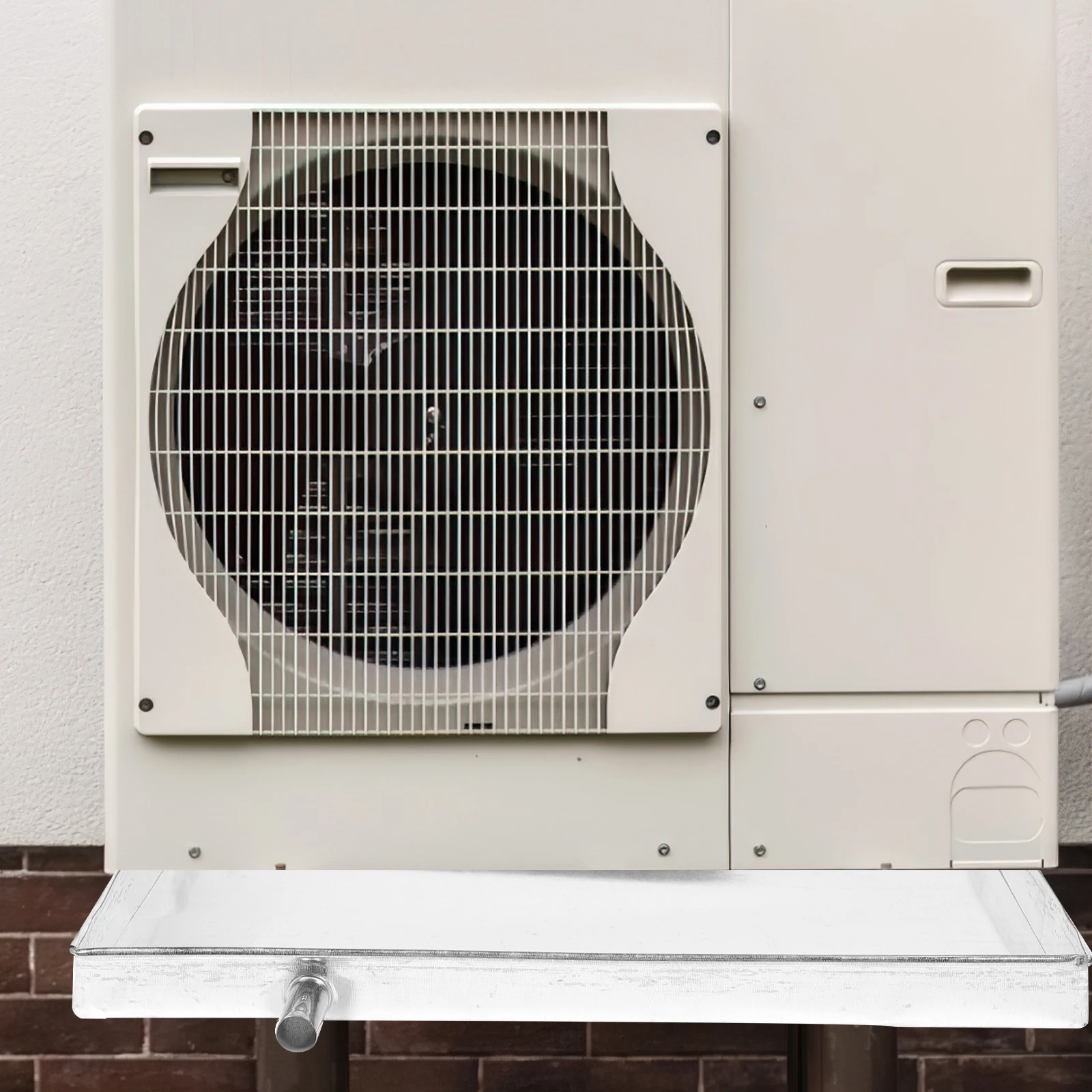 

Air Conditioner Drain Pan Portable Air Conditioning Drainage Drip Tray Conditioner Drain storage Tray durable metal AC Drain Pan