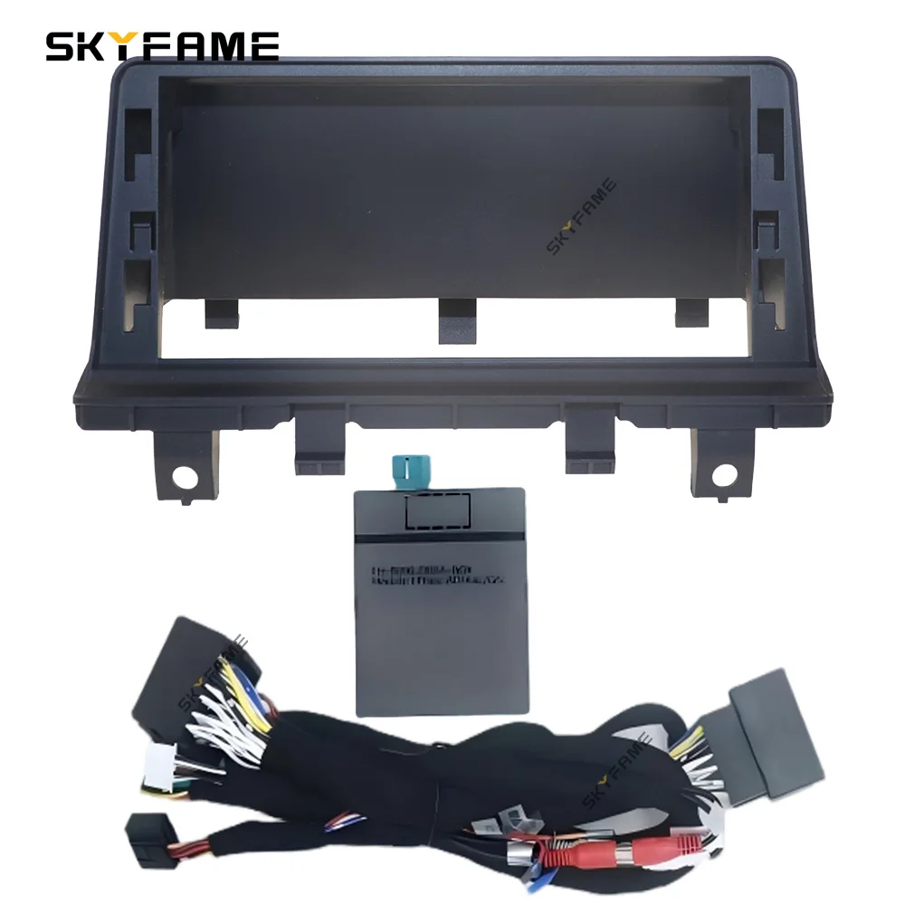 Image of SKYFAME 12,3 Zoll Auto-Rahmenadapter Canbus Box Decoder Android Radio Audio Armaturenbrett-Einbausatz für Audi A3 S3