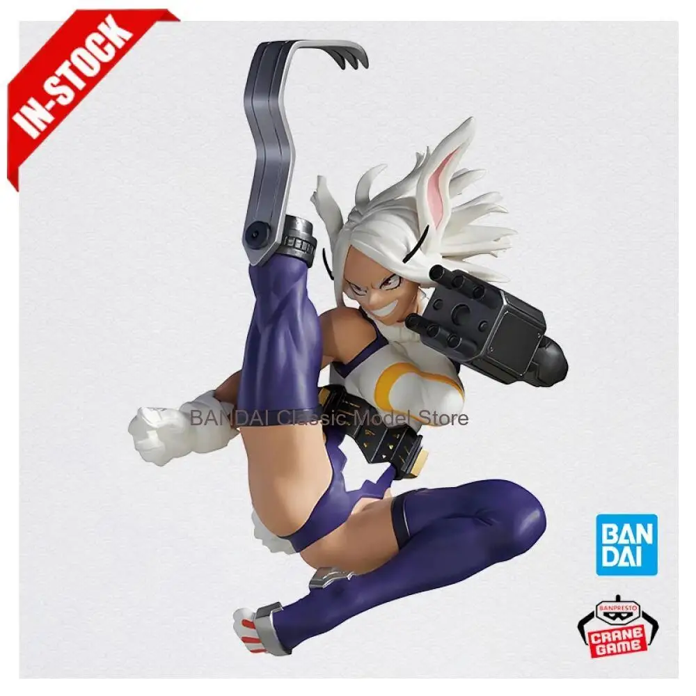 Banpresto My Hero Academia Mirko Anime Figurine 16cm Original Model the Amazing Heroes Collection Gift
