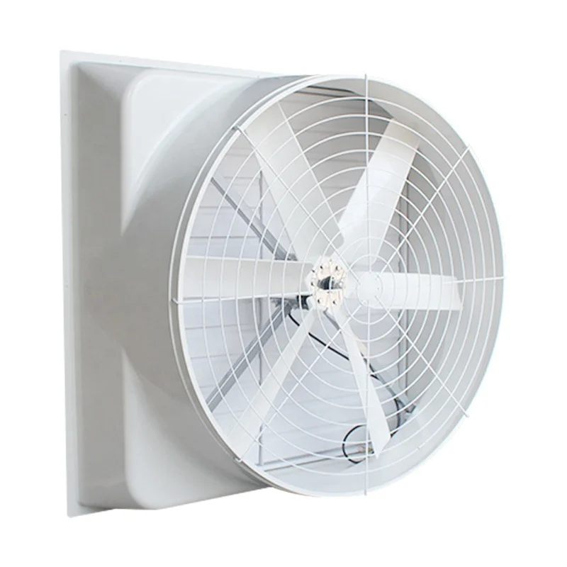 

Hot Selling Automatic Ventilation Louvers Fiberglass / FRP Cone Exhaust Fan