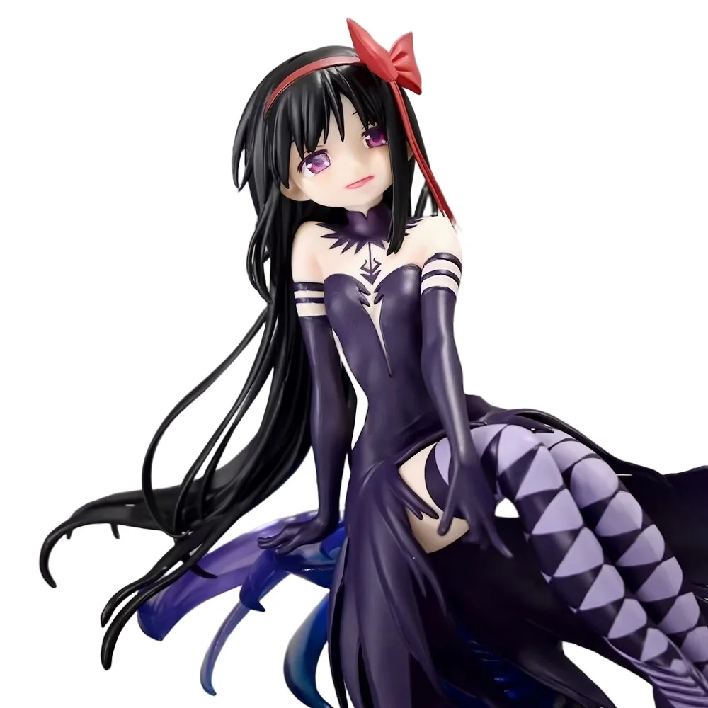 

Puella Magi Madoka Magica Rebellion Devil Homura Akemi PVC Figure Anime Action Figurine Desktop Computer Case Ornament Toy