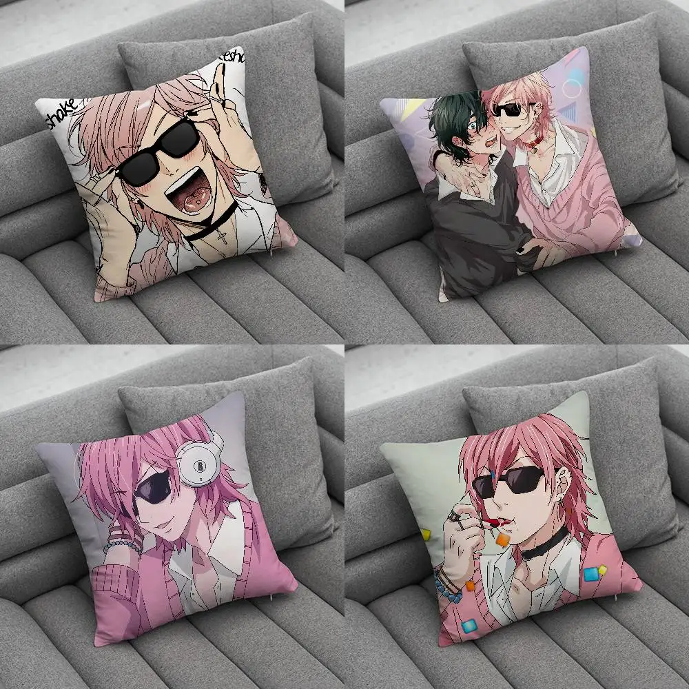 

Yarichin A-Ayato Club Yuris Pillow Case Pillowcase Home Sofa Cushions Car Cushions Pillowcover Office Pillowshell Pillow