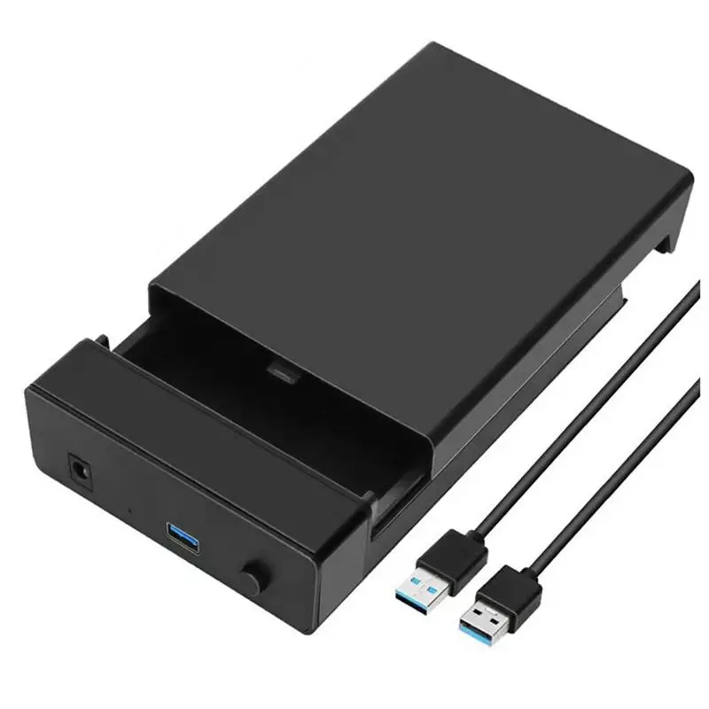 External HDD Case 2.5/3.5 Inch SSD External Hard Drive Box Enclosure SATA To USB 3.0 Hard Disk Case Adapter-AEF7