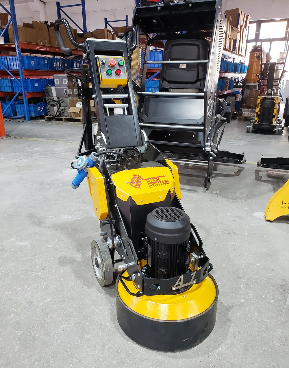 A1 model 450mm17in Hand Push Planetary Gearbox Concrete Floor Grinder & Polisher with 3HP Motor BEST SELL