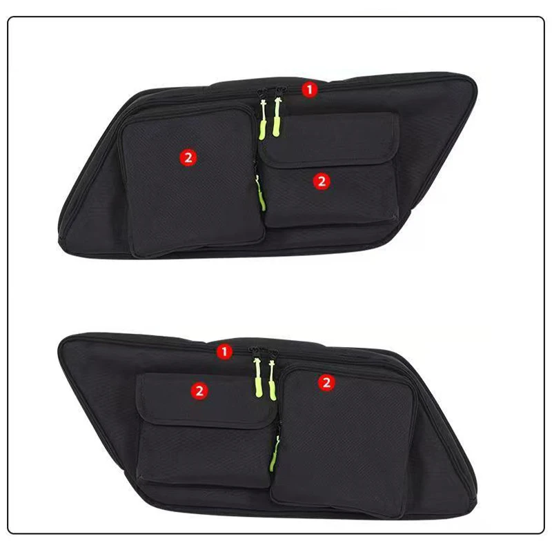 For Kia Carnival Sedona KA4 2021 2022 2023 Left and right side windows of the trunk storage bag Interior trunk storage organizer