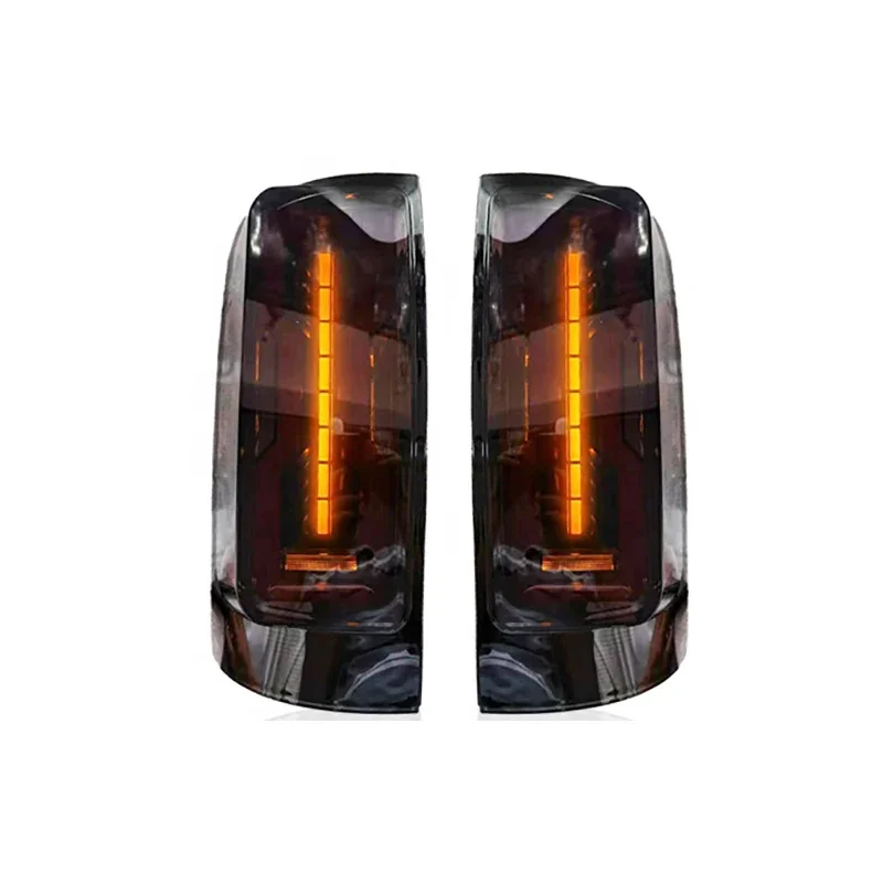 Tail Lights LED Tail Lamp DRL Signal Brake Reverse Auto Accessories For Chevrolet Colorado 2012-2021 Smoky black Taillight