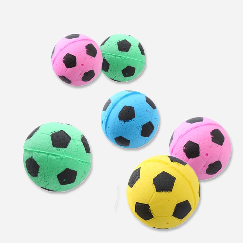 

High Quality Interactive Football Toy for Cats Latex Foam & Sustainable Materials for Playing With Pets Rubber & TPR Cat Toys