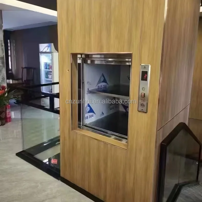 مصنع ZUNHUI مصعد طعام عالي الجودة مصعد طعام لمطعم Dumbwaiter
