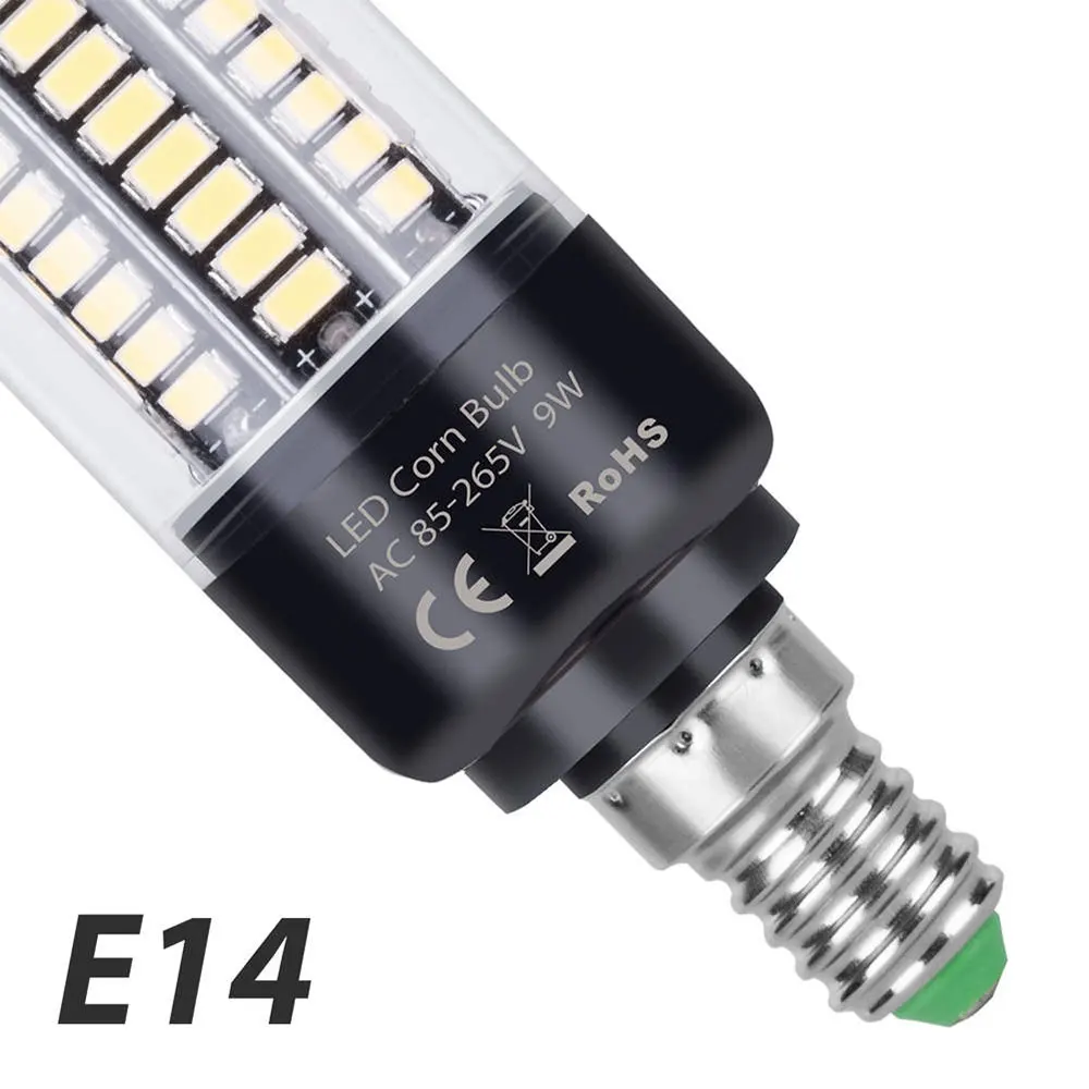 LED E27 220V Gloeilamp 110V E14 Maïslamp 3.5W 5W 7W 9W 12W 15W 20W Voor Thuis Slaapkamer Kroonluchters Lampen Geen Flikkering Verlichting 240V