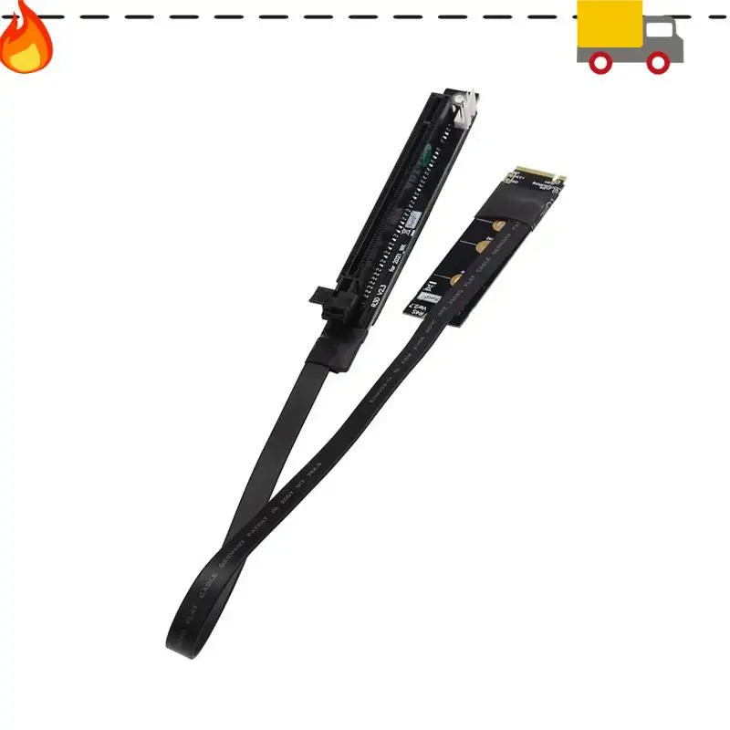 

Discount-M.2 Nvme To Pcie X16 Extension Cable Gen3 Riser Adapter Jumper Mining Cable For GTX RTX Graphics Video Card BTC Mining