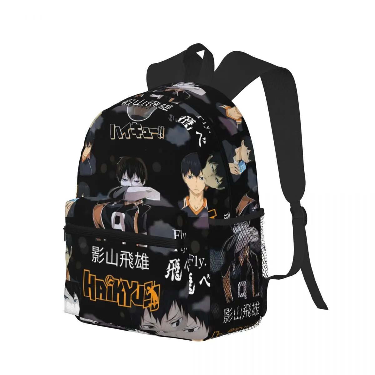 Haikyuu Manga Tobio Kageyama Zaino per studenti Borsa da scuola Zaino da viaggio per escursionismo per uomo Donna Borse a tracolla per libri alla moda