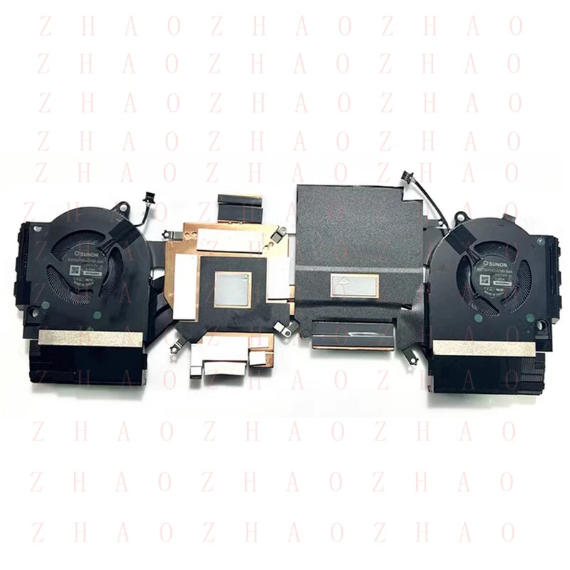L+ For DELL G15 5520 2022 Laptop CPU GPU Cooling Fan with Heatsink CN-060XK7 60XK7