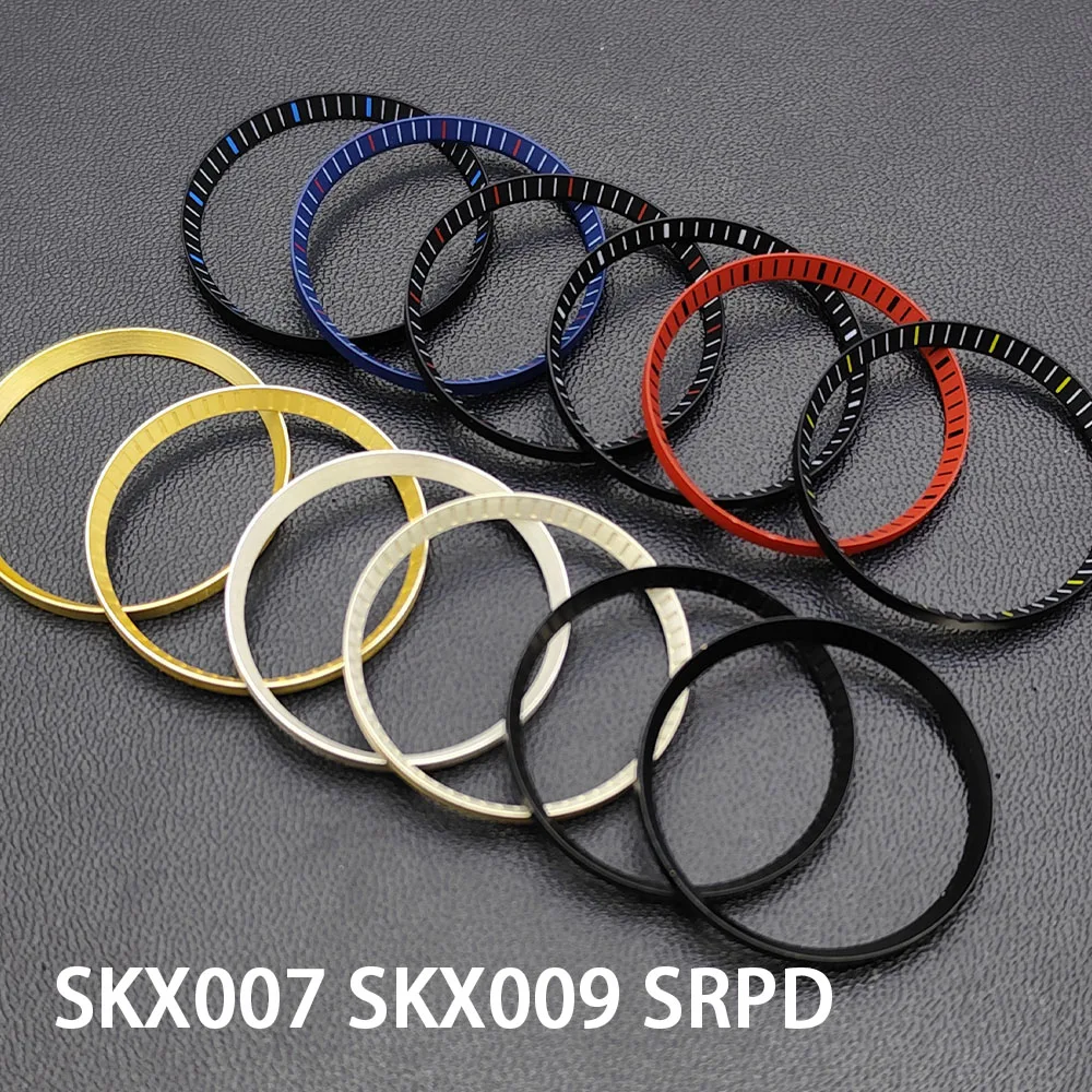 

30.3mm SKX007 Model Replace Chapter Ring Fits SKX009 SRPD Watch Cases Copper/Plasticsr Inner Ring NH35 NH36 Watch Case Parts