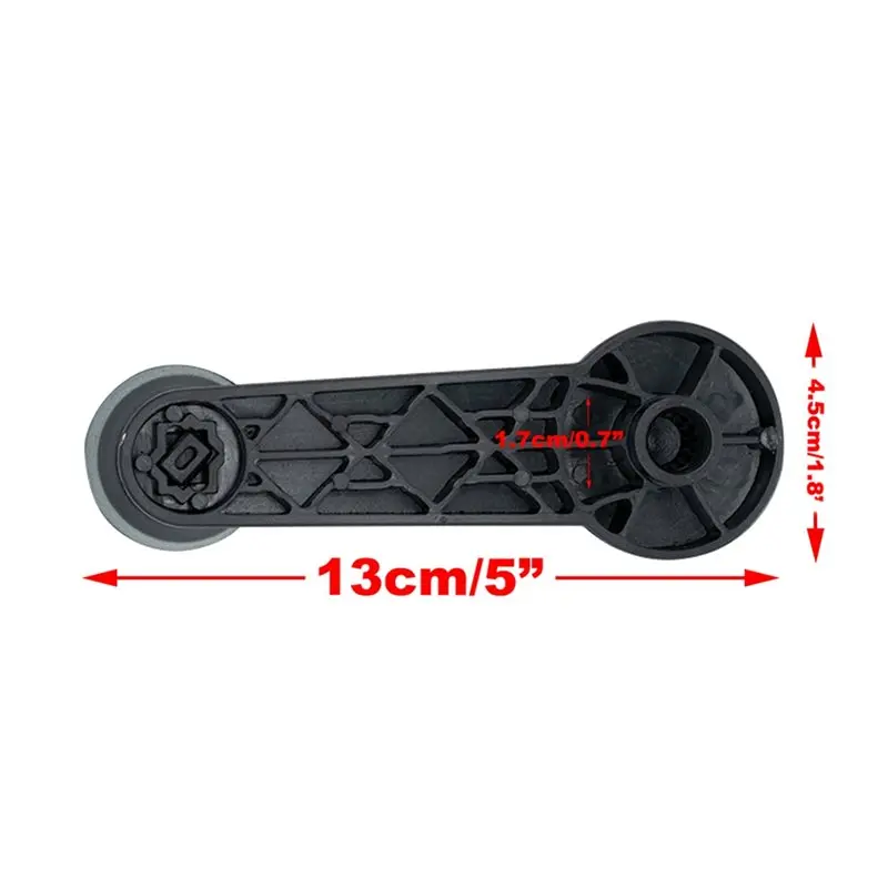 Car Window Winder Crank Handle(2Pcs) For Ford Transit Connect MK5 MK6 MK7 Escort Fiesta KA Focus MK1 MK2 Replacement-T61C view 6