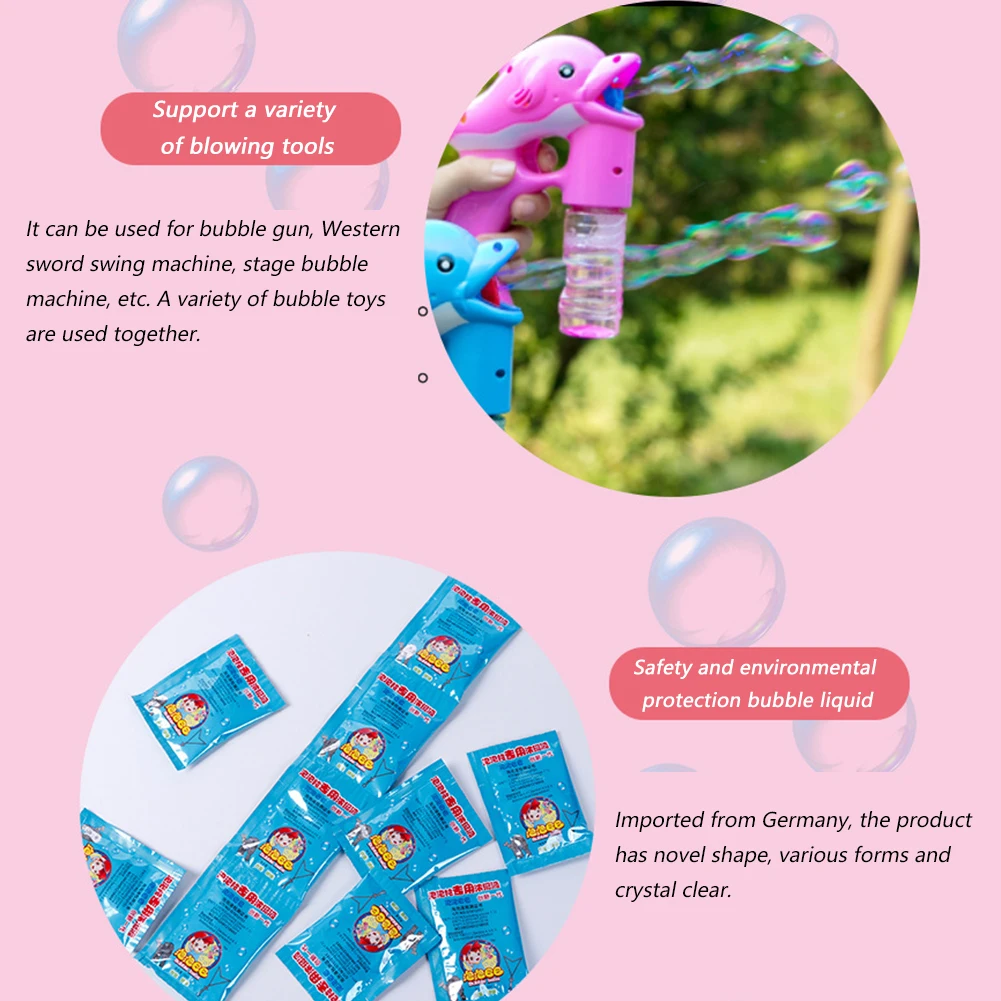 100-1000ml Concentrate Bubbles Liquid Soap Bottle 6-100PCS Love Heart Wand Bubble Tube Wedding Gift for Guest Birthday Party Dec